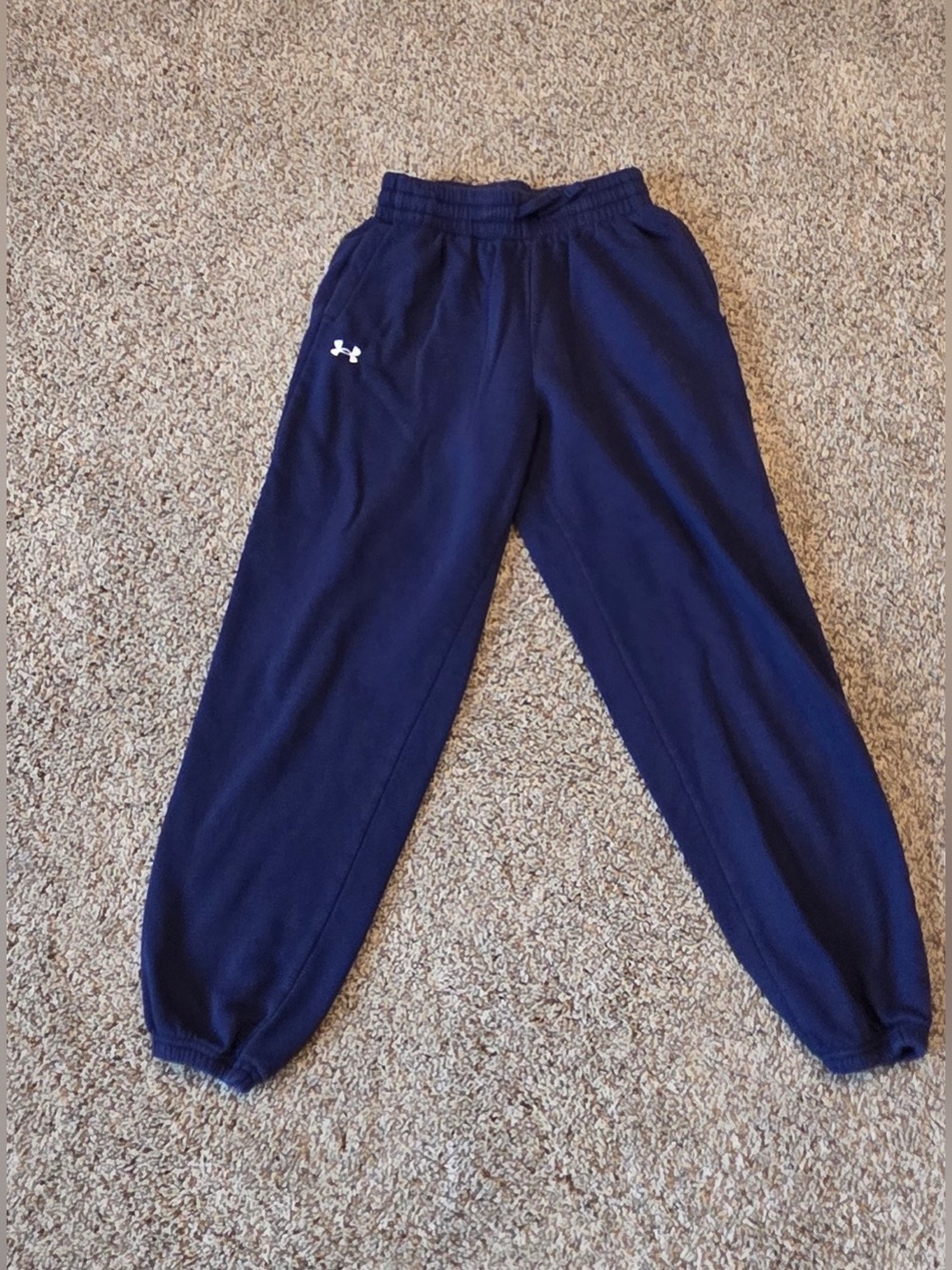 Women’s Under Armour Navy Blue Sweatpants XS